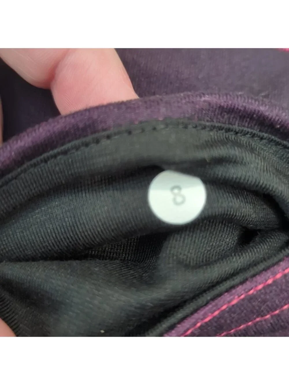 Lululemon Wunder Under Pant III SE Deep Dive Dip Berry Rumble Black